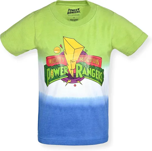 Vista 4 de Power Rangers - Juego de 3 camisetas gráficas de manga corta para niño