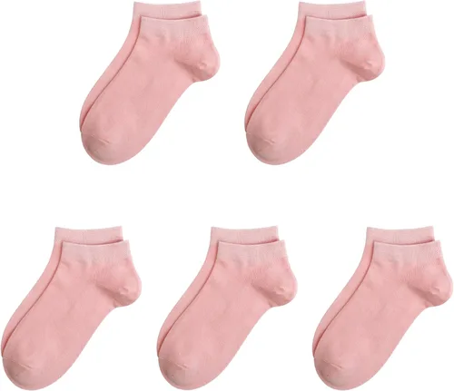 Vista 9 de SERISIMPLE Calcetines de bambú de viscosa para la escuela, calcetines de tobillo súper suaves para niños, puños elásticos, calcetines atléticos