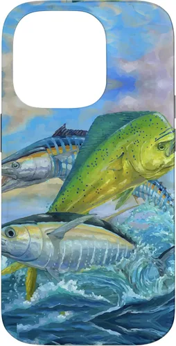 Vista 17 de Lindo Mahi Mahi Pesca Pescado Atún Caso para iPhone 17