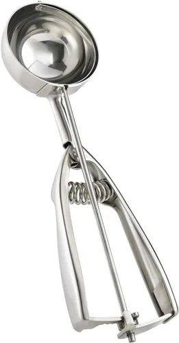 Vista 12 de Cuchara Grande de Acero Inoxidable para Muffins, Dispensador de Masa para Cupcakes, Cuchara Grande para Masa de Helado, Cupcakes y Muffins, Acero