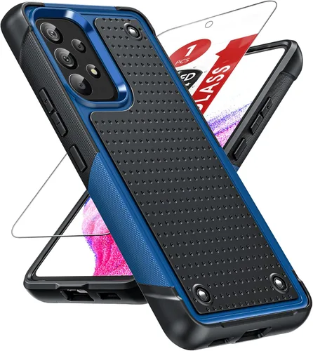 Vista 41 de LeYi Funda para Galaxy S21 FE-5G: Funda Samsung S21 FE con protector de pantalla, doble capa protectora de policarbonato duro y TPU suave Android
