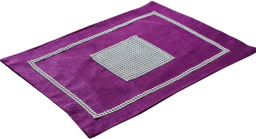 Vista 28 de Camino de mesa largo con lentejuelas y diamantes de imitación y borlas para comedor, Navidad, boda, fiesta, decoración de mesa