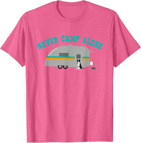 Vista 32 de Border Collie Gifts - Camiseta divertida de viaje para caravana, Azul / Patchwork, S