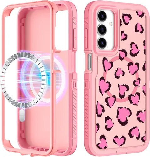 Vista 208 de Funda para Moto G 5G 2024 – Compatible con MagSafe para mujeres y niñas, bonita funda protectora magnética para teléfono, diseño femenino Kawaii