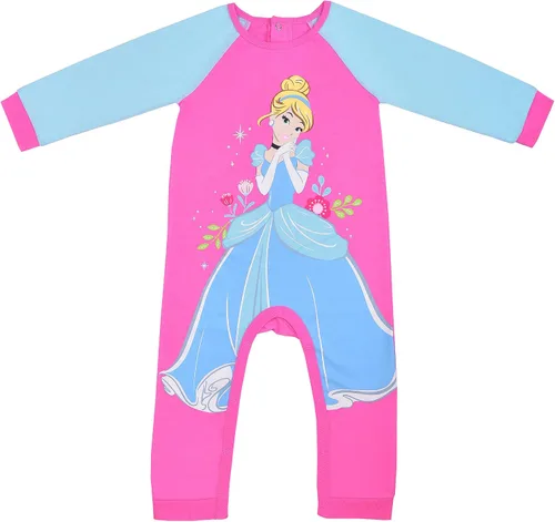 Vista 5 de Monos para niña con estampado de la Cenicienta (3 unidades), de Disney