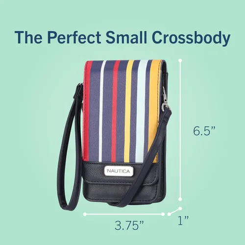 Vista 4 de Nautica Cartera cruzada Catalina para mujer, talla única