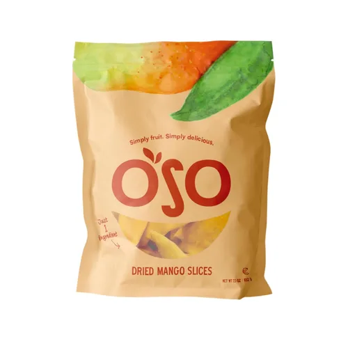 Vista 10 de Oso Snacks Mango Chile Seco Bolsa de 7 Oz Sin Azúcar Añadida Sin Conservantes 100% Fruta Sin OGM Simplemente Fruta. Simplemente