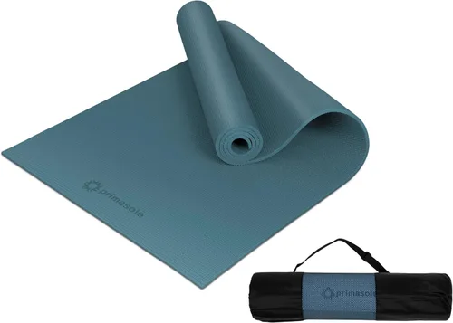 Vista 20 de Esterilla de yoga Primasole con correa de transporte para yoga, pilates, fitness y ejercicios en el suelo en casa y gimnasio, antideslizante, 9