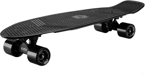 Vista 3 de KMX Classic Retro Mini Cruiser Skateboard for Kids, Teens, Adults Portable Compact Cruiser for Boys,Girls,Students,Beginners & Pros,Smooth