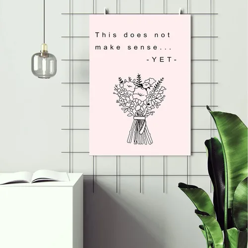 Vista 2 de LOLUIS Decoración motivacional, mentalidad de crecimiento de la salud mental, afirmaciones positivas, póster educativo, impresiones para decoración