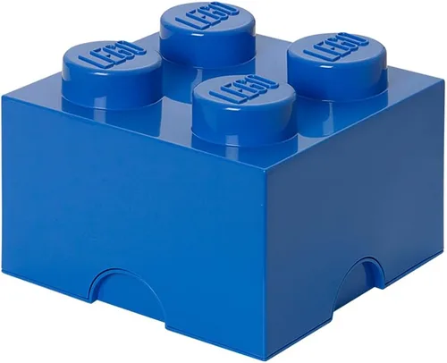 Vista 9 de Room Copenhagen LEGO - Caja de ladrillo de almacenamiento apilable con 6 pernos, bloques de construcción organizativos decorativos para juguetes