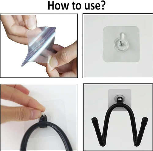 Vista 7 de 1 paquete de soporte de montaje en pared soporte soporte clip – tamaño ajustable – ideal para Echo Dot (1ª generación) Echo Dot (2ª generación)