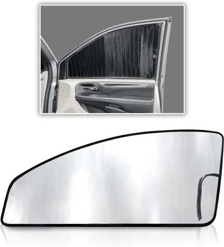 Vista 10 de Parasol para ventana lateral trasera de 2ª fila (2 piezas) para Dodge Grand Caravan 2011, 2012, 2013, 2014, 2015, 2016, 2017, 2018, 2019, 2020