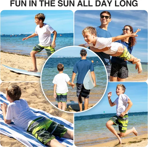 Vista 73 de Kanu Surf Traje de baño Yolo de secado rápido UPF 50+ para niños