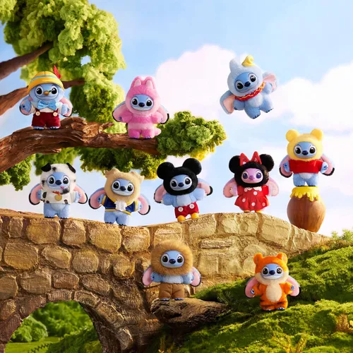 Vista 7 de POP MART Stitch Adventure Series - Llavero de caja ciega, caja individual