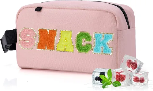 Vista 27 de Bolsa de almuerzo mini enfriadora Cerbonny, bolsa de almuerzo congelable y bolsa de snacks, bolsa aislada para viaje/trabajo/escuela, lonchera mini