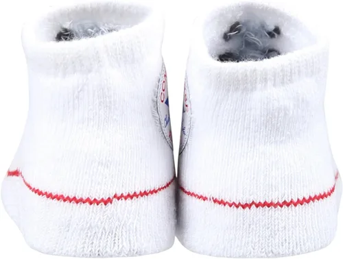 Vista 5 de Converse Botines Chuck para bebé, paquete de 2 (B(LC0001-023)W, 0-6 meses), Blanco