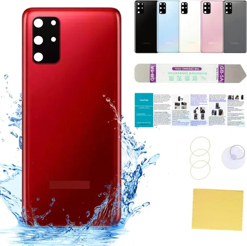 Vista 93 de Compatible con Samsung Galaxy Note 8 - Carcasa trasera de repuesto de cristal de 6.3 pulgadas, SM-N950, todos los portadores con manual de Negro
