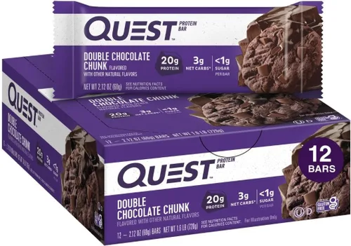 Vista 15 de Quest Nutrition Paquete de variedad para amantes del chocolate, alto en proteínas, bajo en carbohidratos, sin gluten, apto para ceto, 12