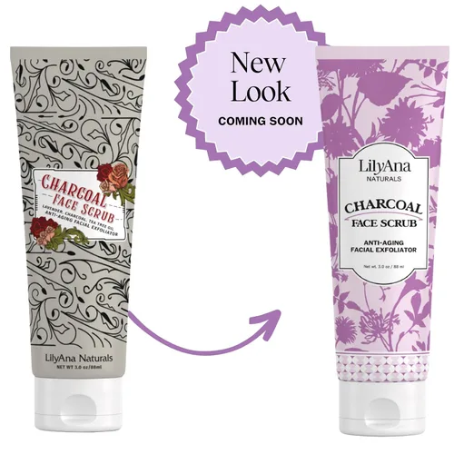 Vista 9 de LilyAna Naturals Exfoliante facial de carbón, exfoliante facial, exfoliante de microdermoabrasión, productos para el cuidado facial de la piel