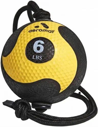 Vista 9 de Aeromat Elite Power Rope Medicine Ball for Core Strength/Rotational Movements Training