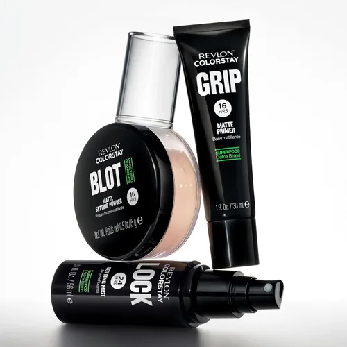 Vista 12 de Revlon Colorstay - Spray fijador de bloqueo de 24 horas, evita que el maquillaje facial se derrita y se desvanezca, matificante, difuminador
