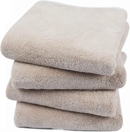 Vista 26 de KinHwa Toallas de mano de microfibra para baño, toallas faciales suaves y absorbentes, toallas de mano grises para baño, paños de lavado para spa