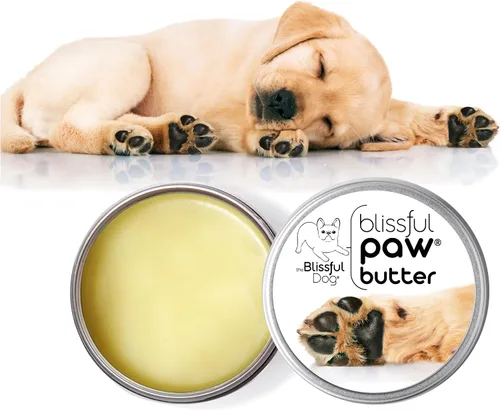 Vista 2 de The Blissful Dog Mantequilla de patas, hidratante para almohadillas secas para patas, suaviza y protege una pata áspera en invierno, bálsamo