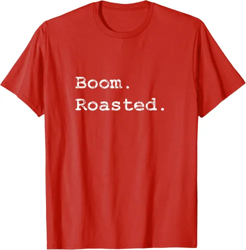 Vista 78 de Boom. Roasted. Camiseta, Negro, S