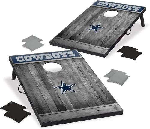 Vista 23 de Wild Sports Juego de Cornhole de madera MDF NFL de 2'x3