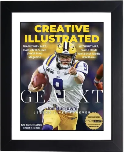 Vista 31 de Creative Picture Frames - Marco de fotos para revistas Sports Illustrated, de 8 x 10.5 pulgadas, adecuado para ediciones de coleccionista