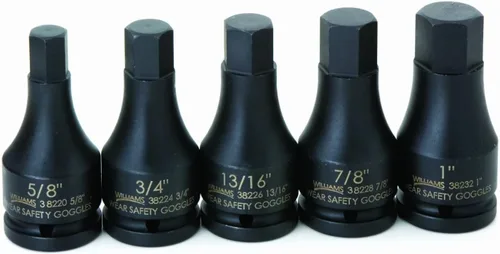 Vista 5 de Williams JHW38232 - Enchufe hexagonal de impacto de 3/4 pulgadas, 1 pulgada