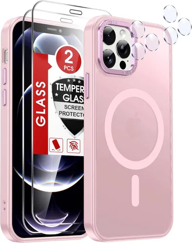 Vista 31 de LeYi Funda para iPhone XR: con protector de pantalla X2 + 2 funda para cámara [compatible con MagSafe] Funda protectora magnética i iphoneXR