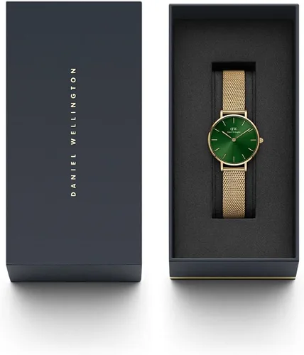 Vista 4 de Daniel Wellington Petite Evergold - Reloj de malla dorada, Petite Evergold