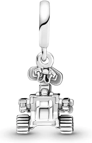 Vista 2 de Wall-E - Dije colgante de plata de ley 925, cuentas de joyería, regalos para mujer, pulsera y collar 118