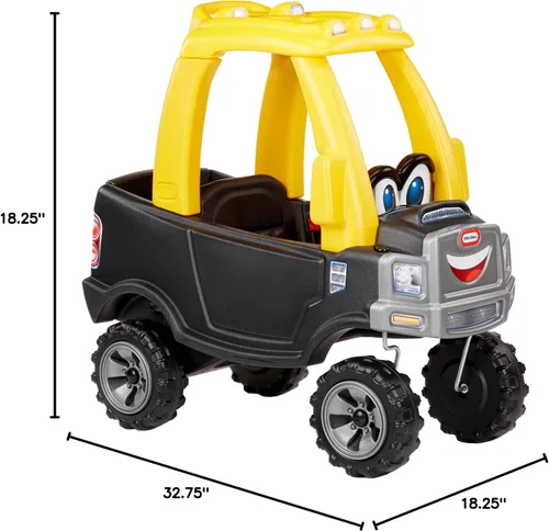 Vista 7 de Little Tikes – Camión acogedor para montar en color negro