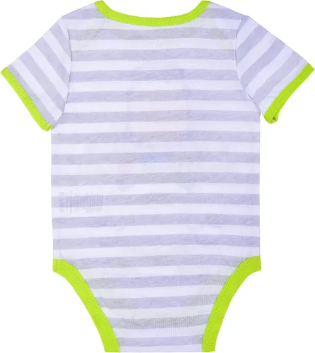 Vista 3 de Disney Baby Boys Monsters Inc Mickey o Buzz Lightyear Paquete de 2 baberos y body