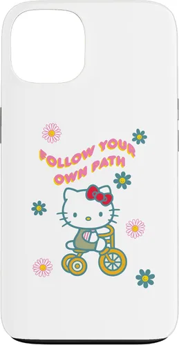 Vista 7 de iPhone 13 Pro Max Sigue tu propio camino con funda Hello Kitty