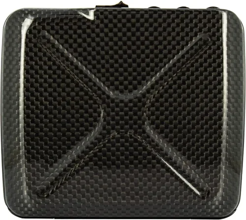 Vista 8 de ÖGON -DESIGNS- The First Pocket Size Vault - Cartera de código de aluminio para tarjetas y billetes, con cerradura con un código de 3 dígitos