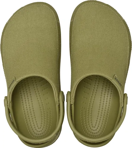 Vista 6 de Crocs Zuecos clásicos de lona elaborados unisex para hombres y mujeres