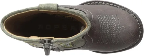 Vista 5 de ROPER Botas Cody Western unisex para niños, Beige