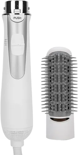 Vista 4 de FILFEEL Cepillo secador de pelo, eléctrico con cable, negro, secado rápido, multifuncional, reparación de cabello