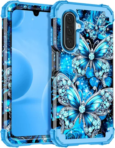 Vista 54 de Casetego Funda para Galaxy A16 5G, Tres Capas de Alta Resistencia Robusta a Prueba de Golpes, Protección Completa Rugosa de PC Duro + Parachoques