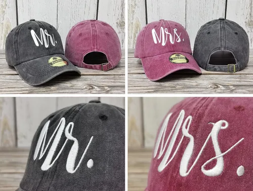 Vista 4 de Sombreros bordados para tío tía, abuelo, abuela, mamá, mini