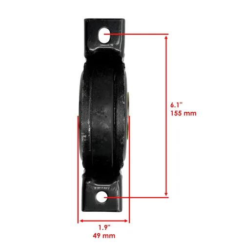 Vista 3 de Caltric Rodamiento de soporte compatible con Can-Am Defender HD10 2018 2019 2020 2021 2022 2023 Front Drive 2018 2019 2020 2021 2022 2023, Front