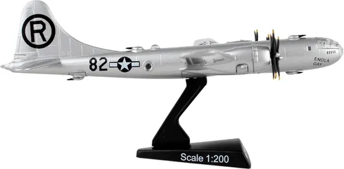 Vista 3 de Daron Worldwide Trading B-29 Superfortress Enola Gay Vehículo (escala 1:200), Blanco