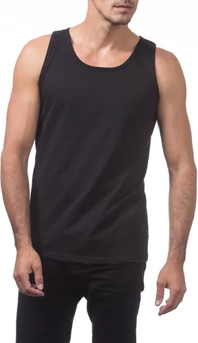 Vista 6 de Pro Club Ropa exterior de algodón pesado para hombre Negro