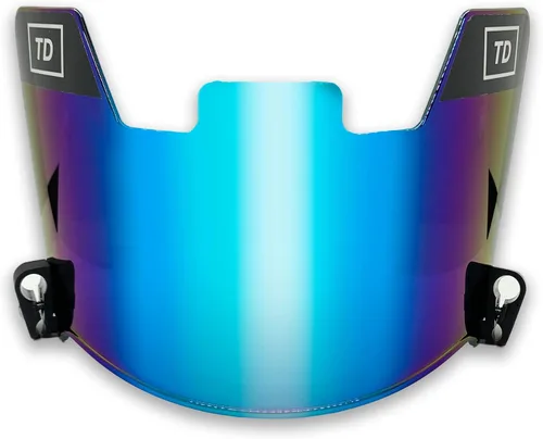 Vista 4 de TD Sports - Visera de fútbol para niños, jóvenes y adultos, protección ocular para casco y máscara facial