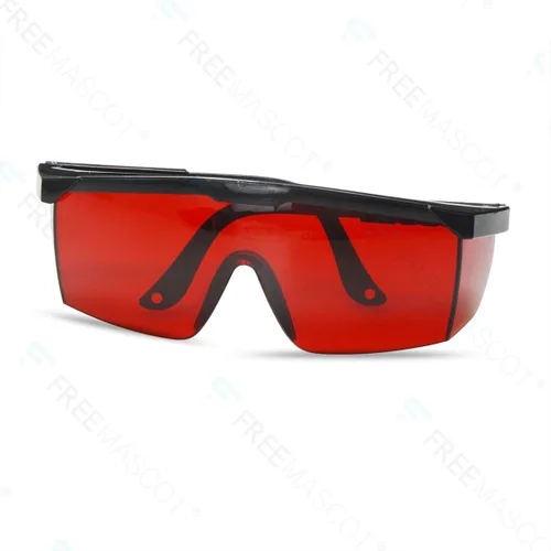Vista 4 de FreeMascot OD 4+ 190nm-550nm Gafas de seguridad láser de longitud de onda para luz láser típica de 405nm, 445nm, 450nm, 520nm, 532nm