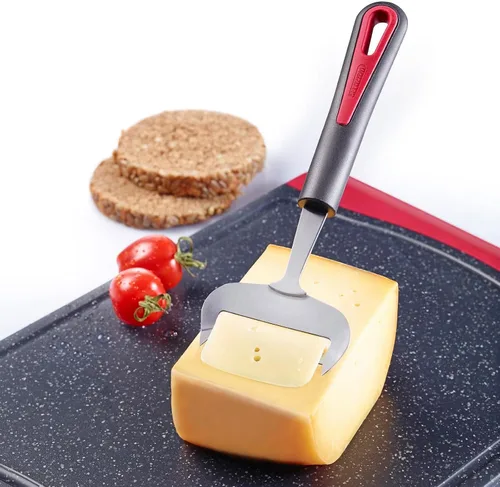 Vista 6 de Westmark Rebanadora de queso suave, borde de corte especialmente afilado, con púas de tenedor de plástico/acero inoxidable, galante